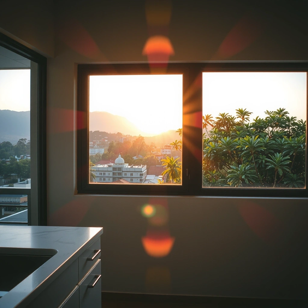 Baguio view from a clean space