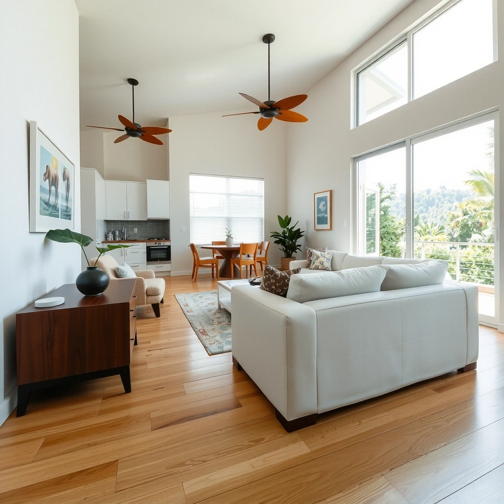 Spotless living room interior